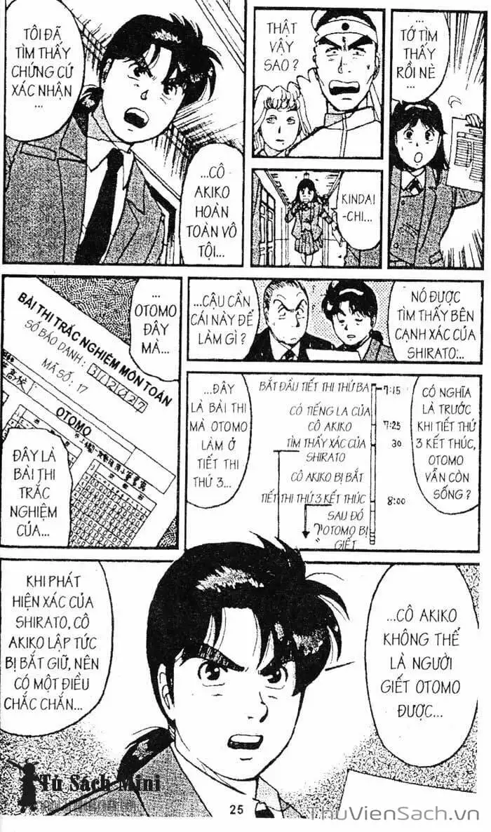 Truyện Tranh Thám Tử Kindaichi trang 4