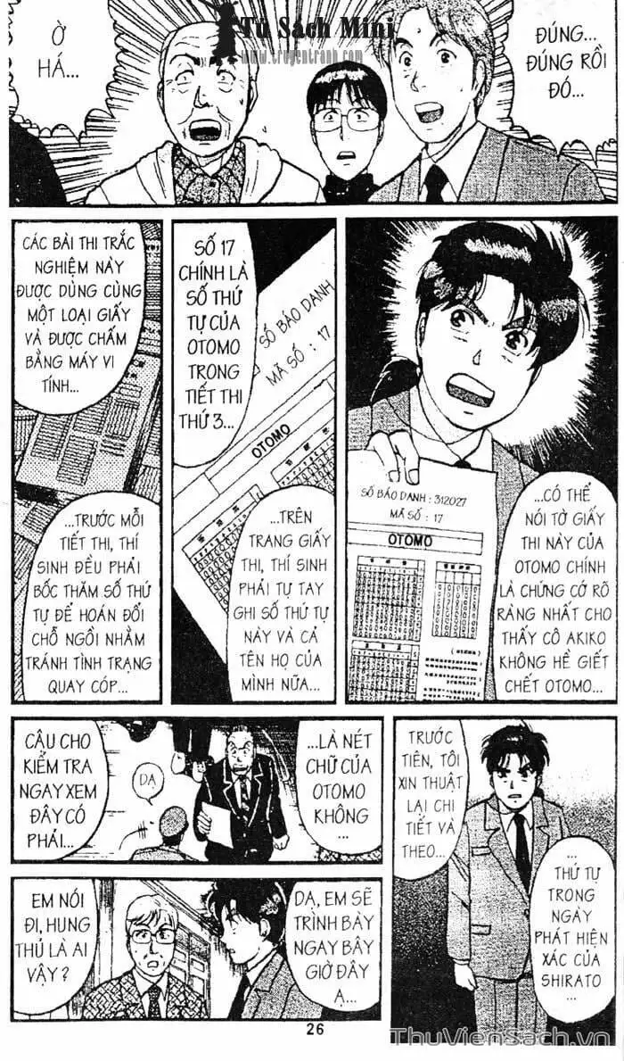 Truyện Tranh Thám Tử Kindaichi trang 4