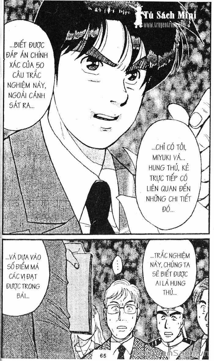 Truyện Tranh Thám Tử Kindaichi trang 4