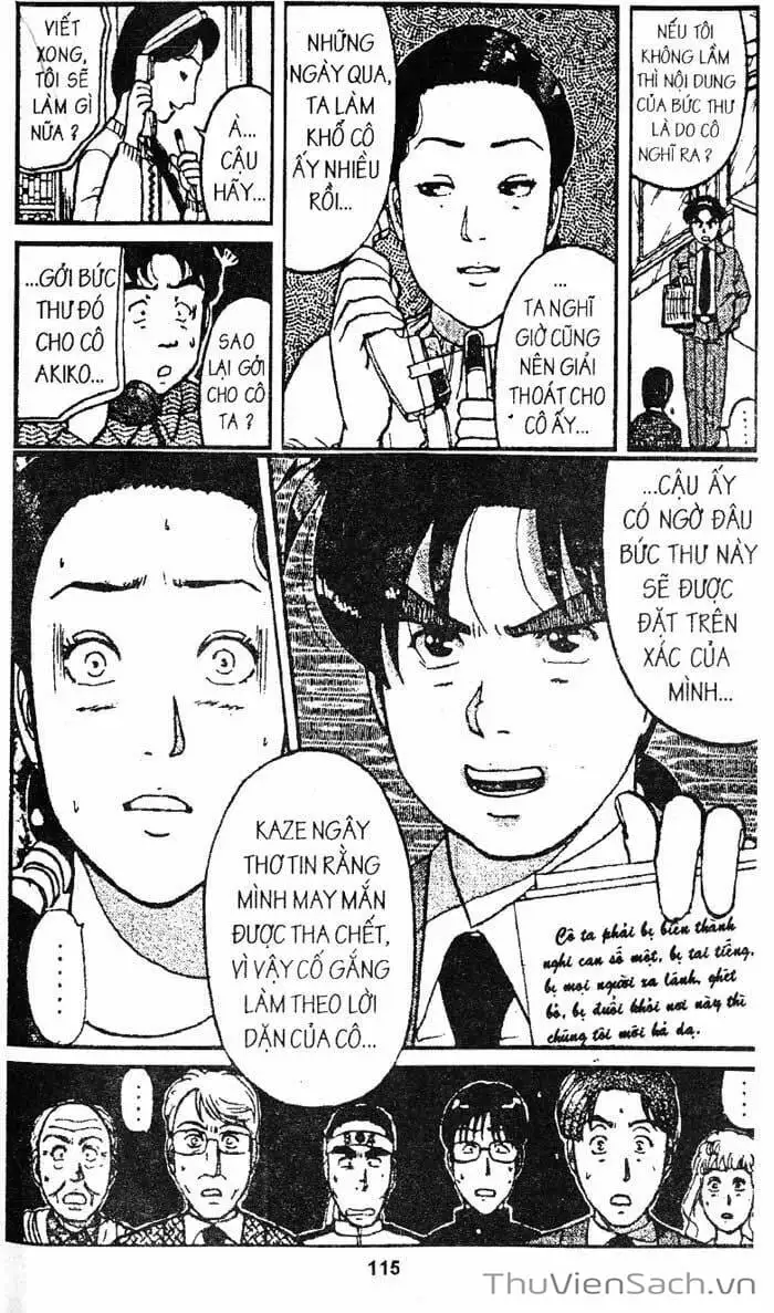 Truyện Tranh Thám Tử Kindaichi trang 4