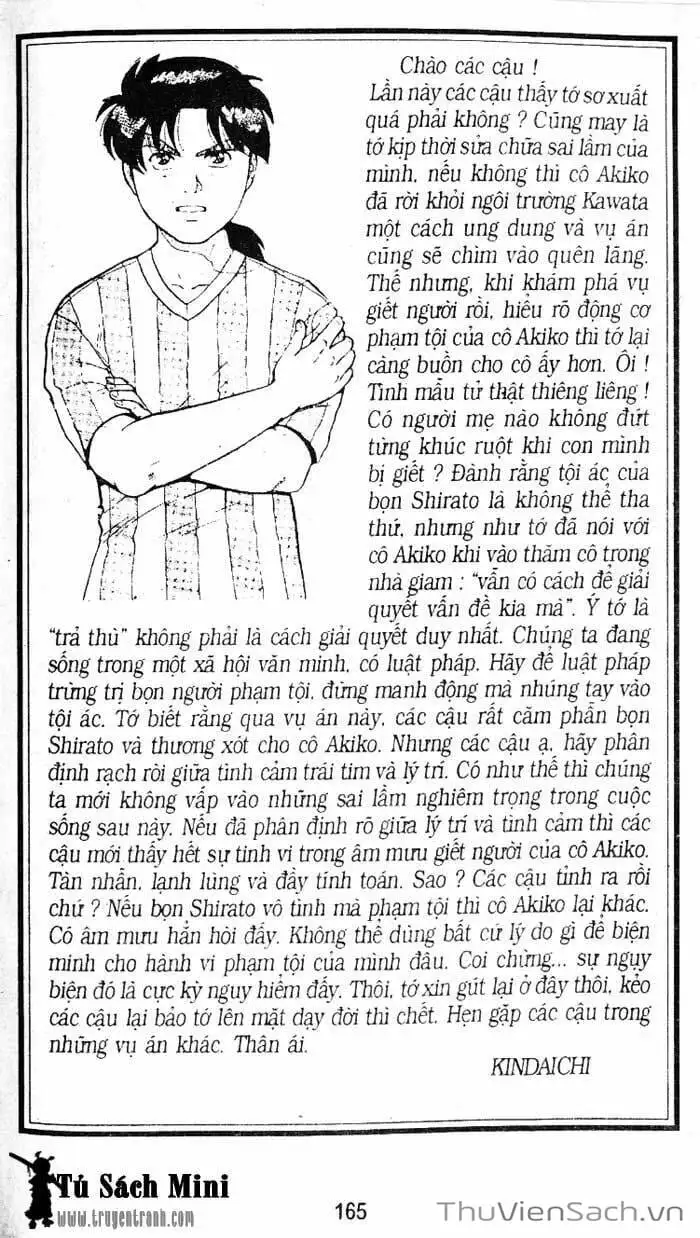 Truyện Tranh Thám Tử Kindaichi trang 4