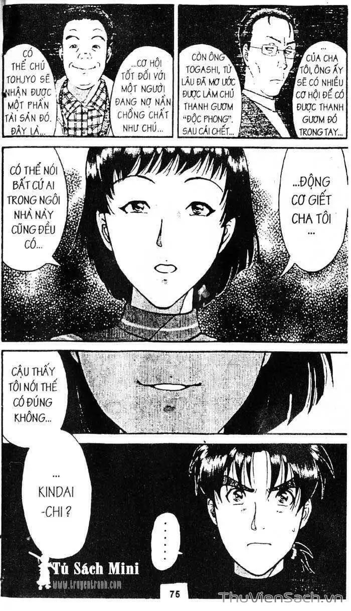 Truyện Tranh Thám Tử Kindaichi trang 4