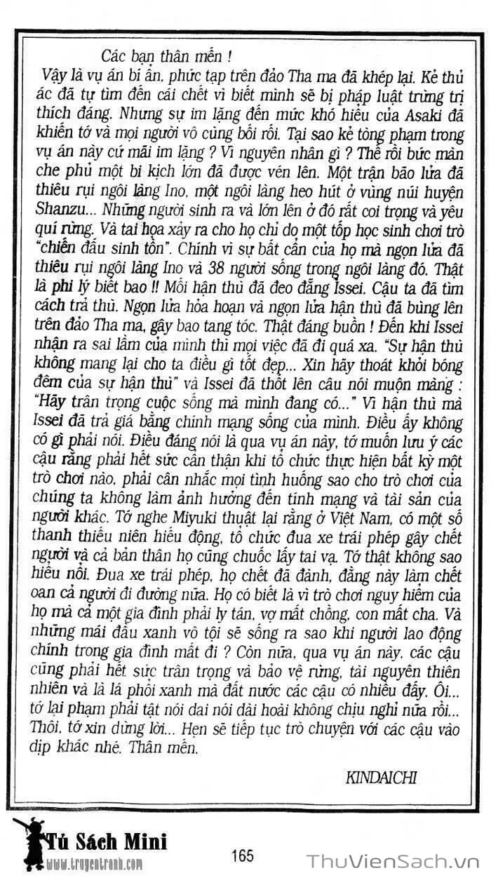 Truyện Tranh Thám Tử Kindaichi trang 4