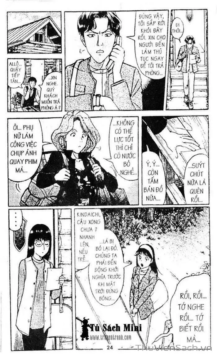 Truyện Tranh Thám Tử Kindaichi trang 4