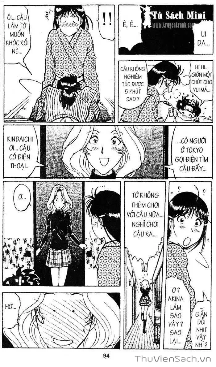 Truyện Tranh Thám Tử Kindaichi trang 4