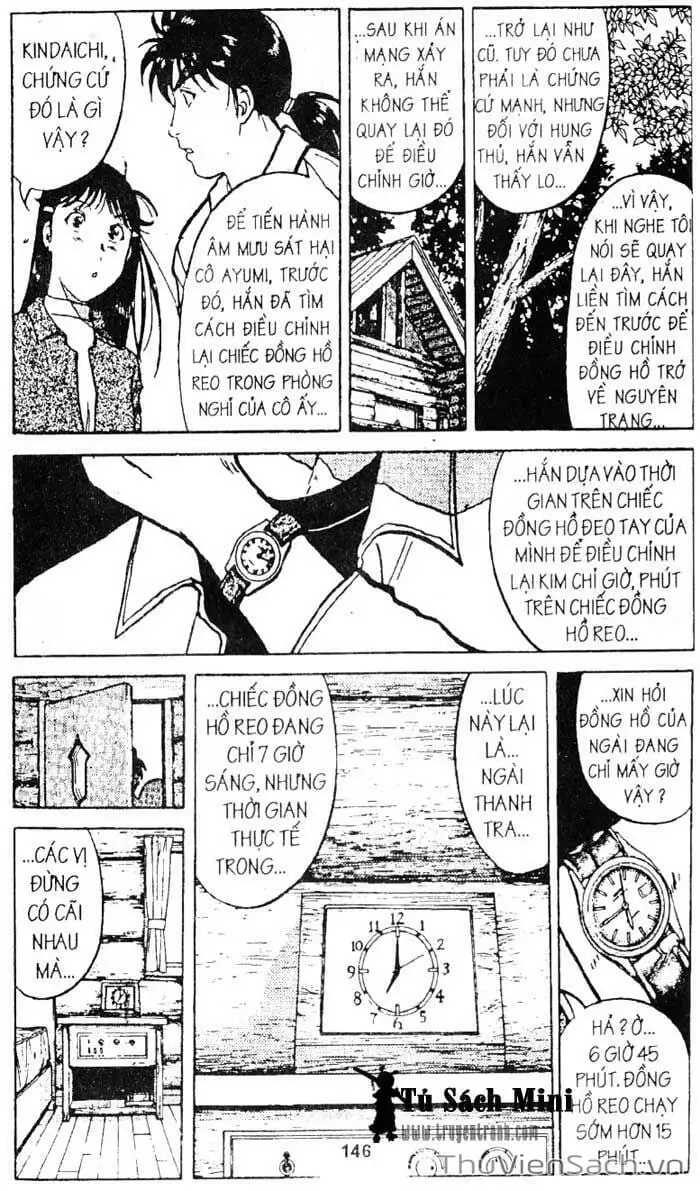 Truyện Tranh Thám Tử Kindaichi trang 4