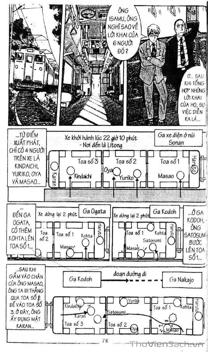 Truyện Tranh Thám Tử Kindaichi trang 4