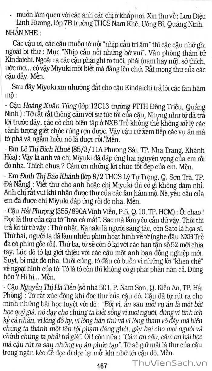 Truyện Tranh Thám Tử Kindaichi trang 4