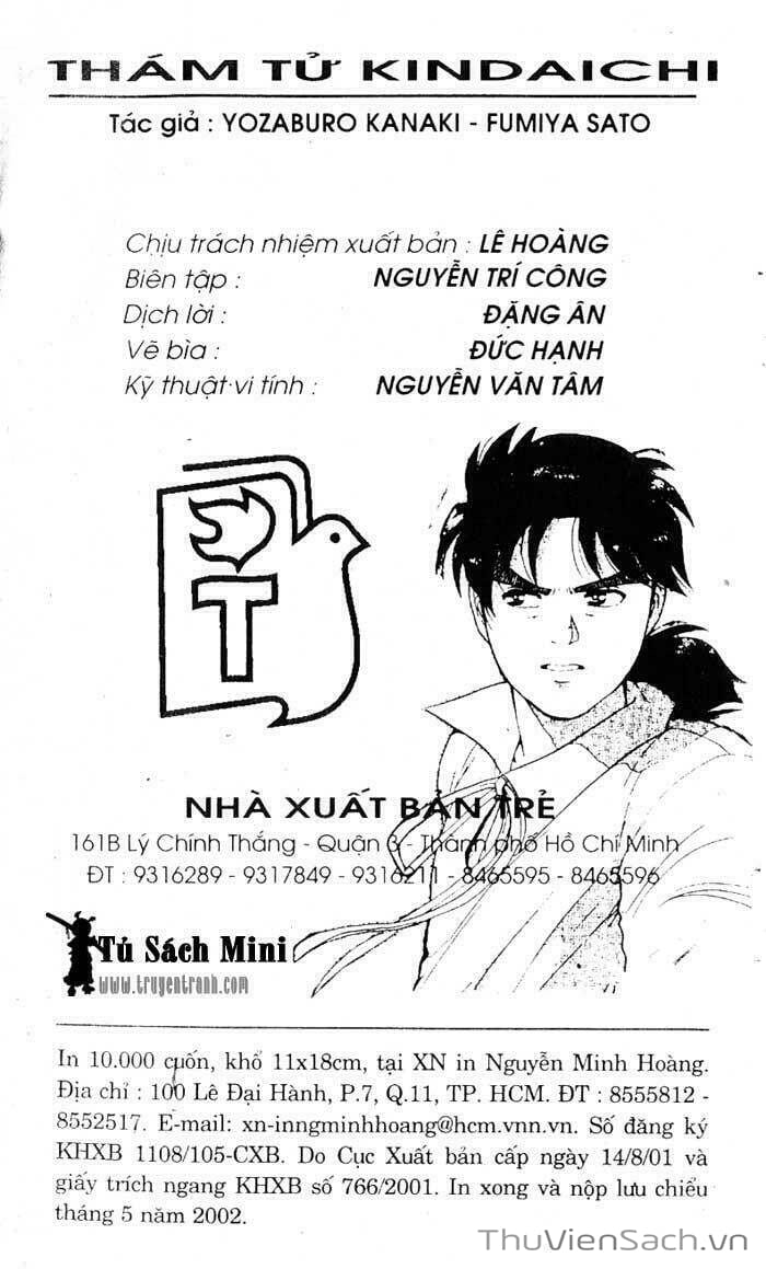 Truyện Tranh Thám Tử Kindaichi trang 4