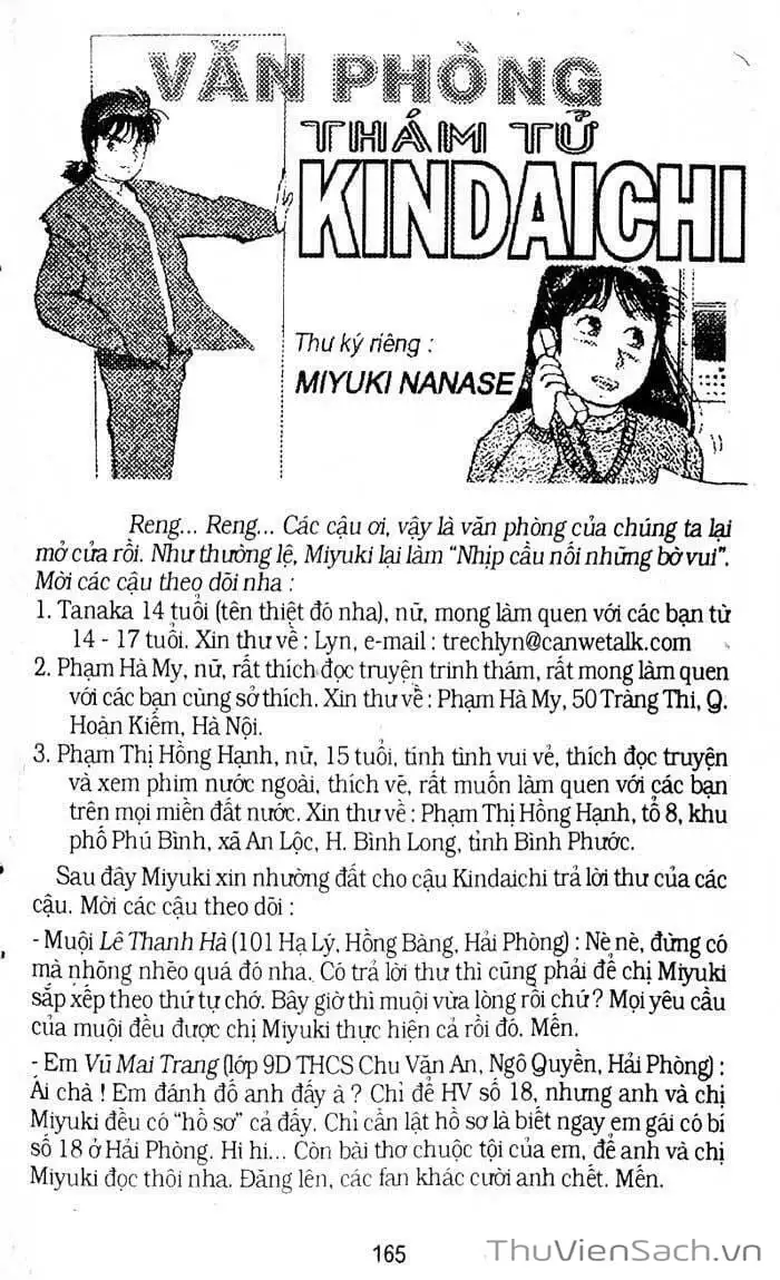 Truyện Tranh Thám Tử Kindaichi trang 4