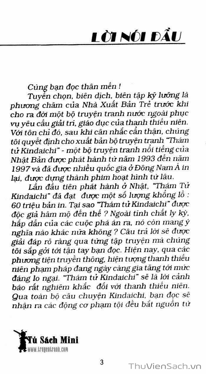Truyện Tranh Thám Tử Kindaichi trang 4