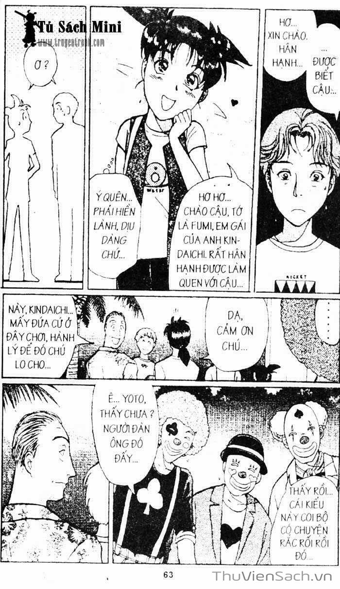 Truyện Tranh Thám Tử Kindaichi trang 4