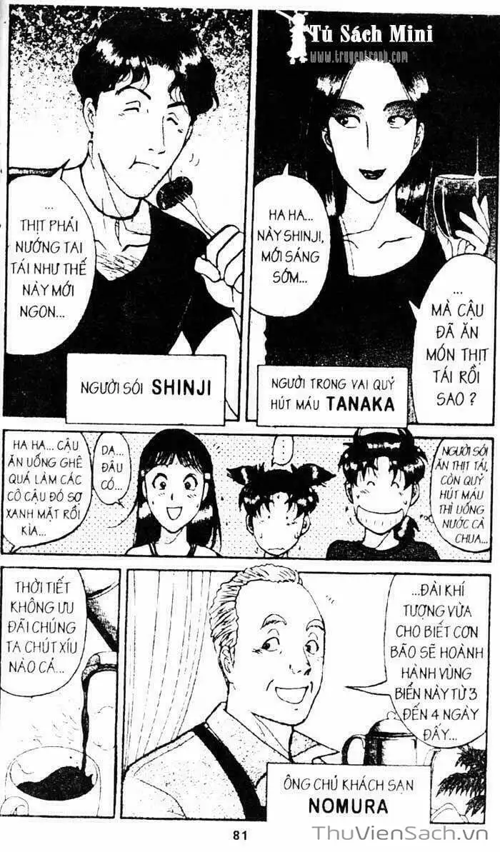 Truyện Tranh Thám Tử Kindaichi trang 4