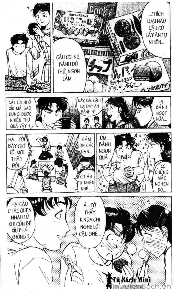 Truyện Tranh Thám Tử Kindaichi trang 4