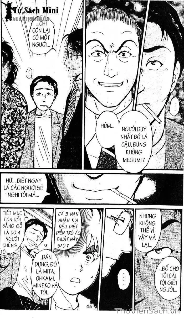 Truyện Tranh Thám Tử Kindaichi trang 4