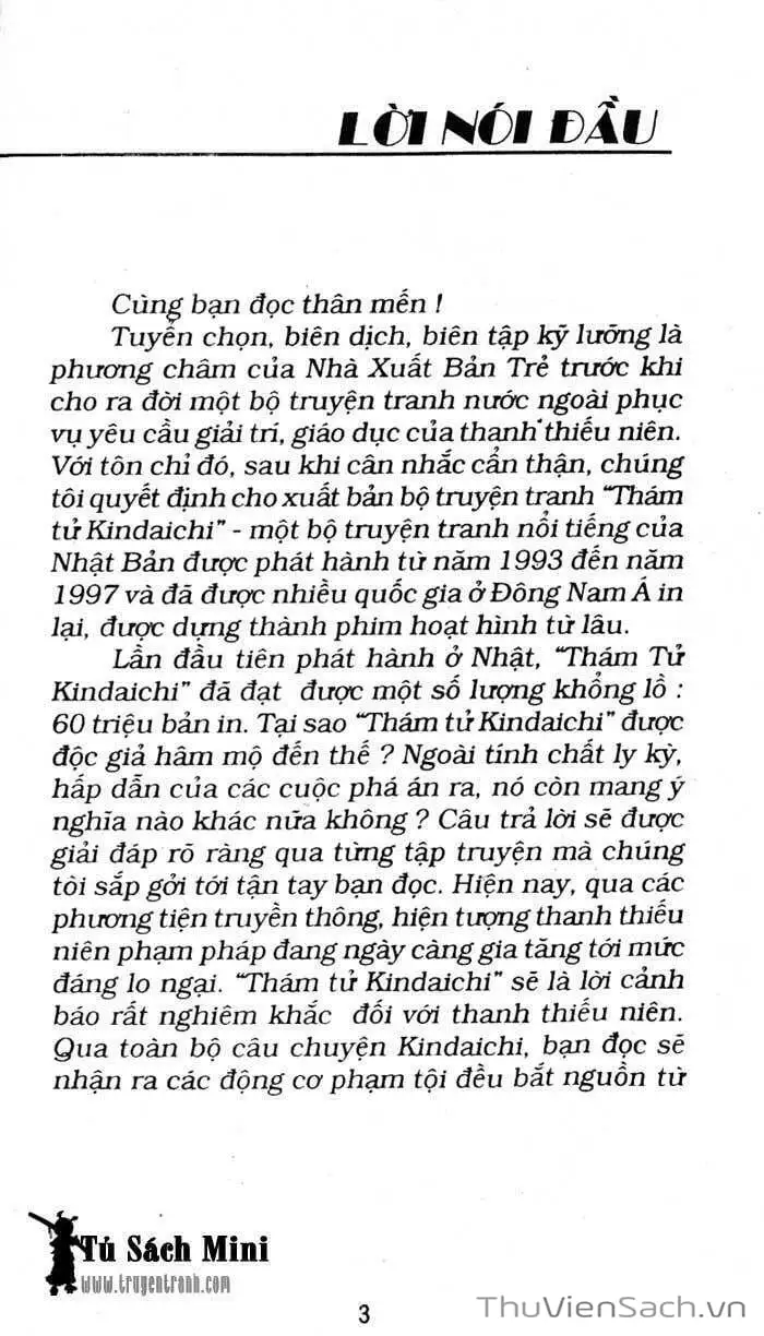Truyện Tranh Thám Tử Kindaichi trang 4