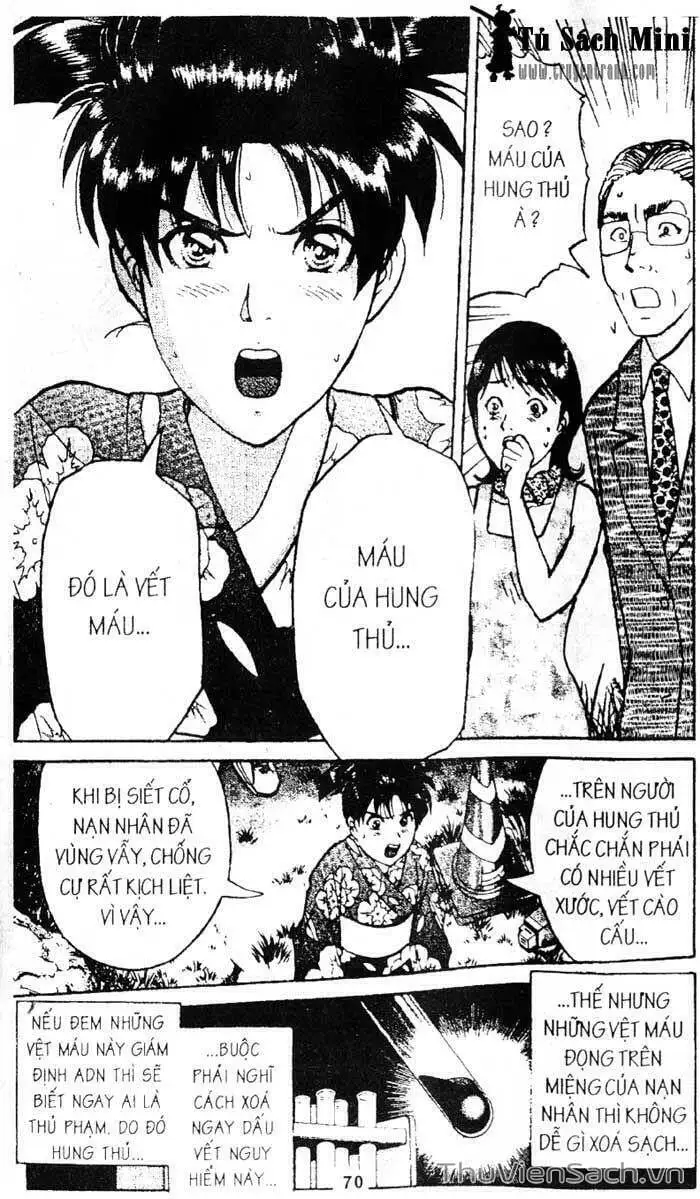 Truyện Tranh Thám Tử Kindaichi trang 4