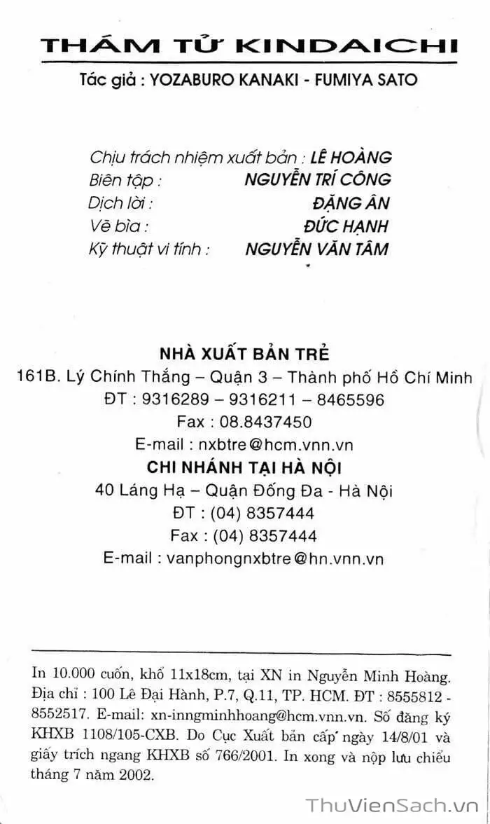 Truyện Tranh Thám Tử Kindaichi trang 4
