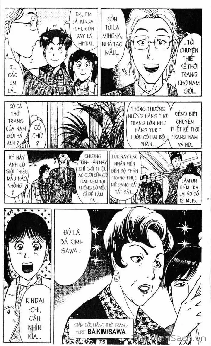 Truyện Tranh Thám Tử Kindaichi trang 4