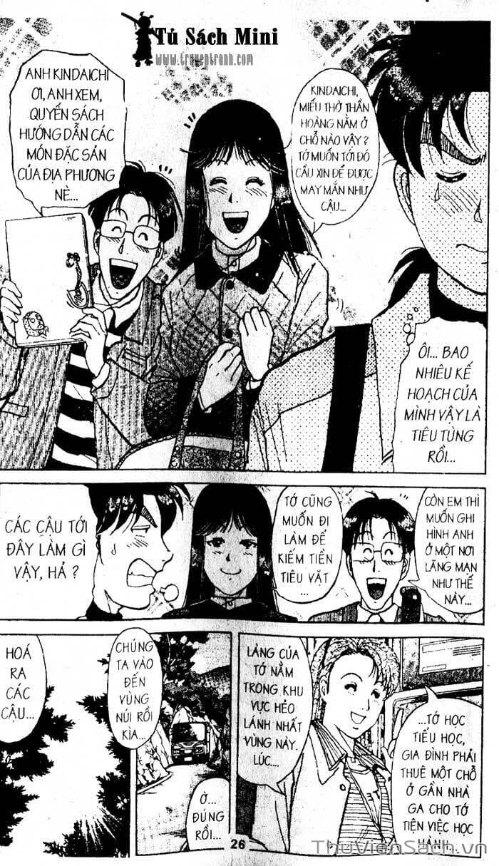 Truyện Tranh Thám Tử Kindaichi trang 4