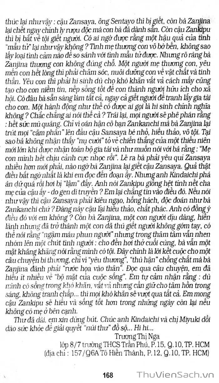 Truyện Tranh Thám Tử Kindaichi trang 4