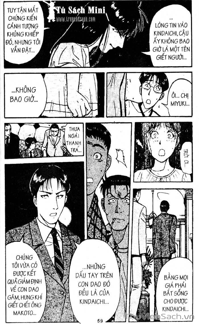 Truyện Tranh Thám Tử Kindaichi trang 4