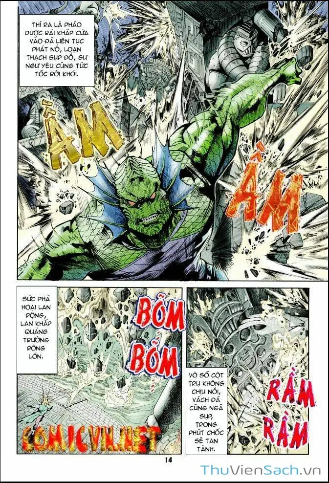 Truyện Tranh Thần Binh Huyền Kỳ 1 trang 2