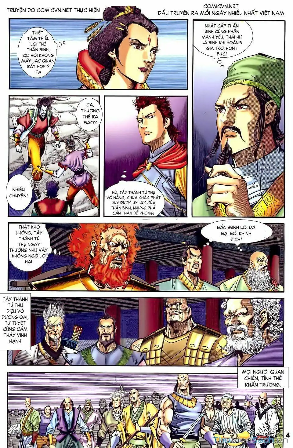Truyện Tranh Thần Binh Huyền Kỳ 1 trang 2