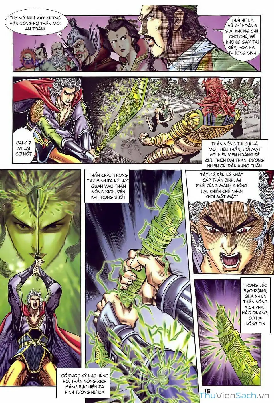 Truyện Tranh Thần Binh Huyền Kỳ 1 trang 2