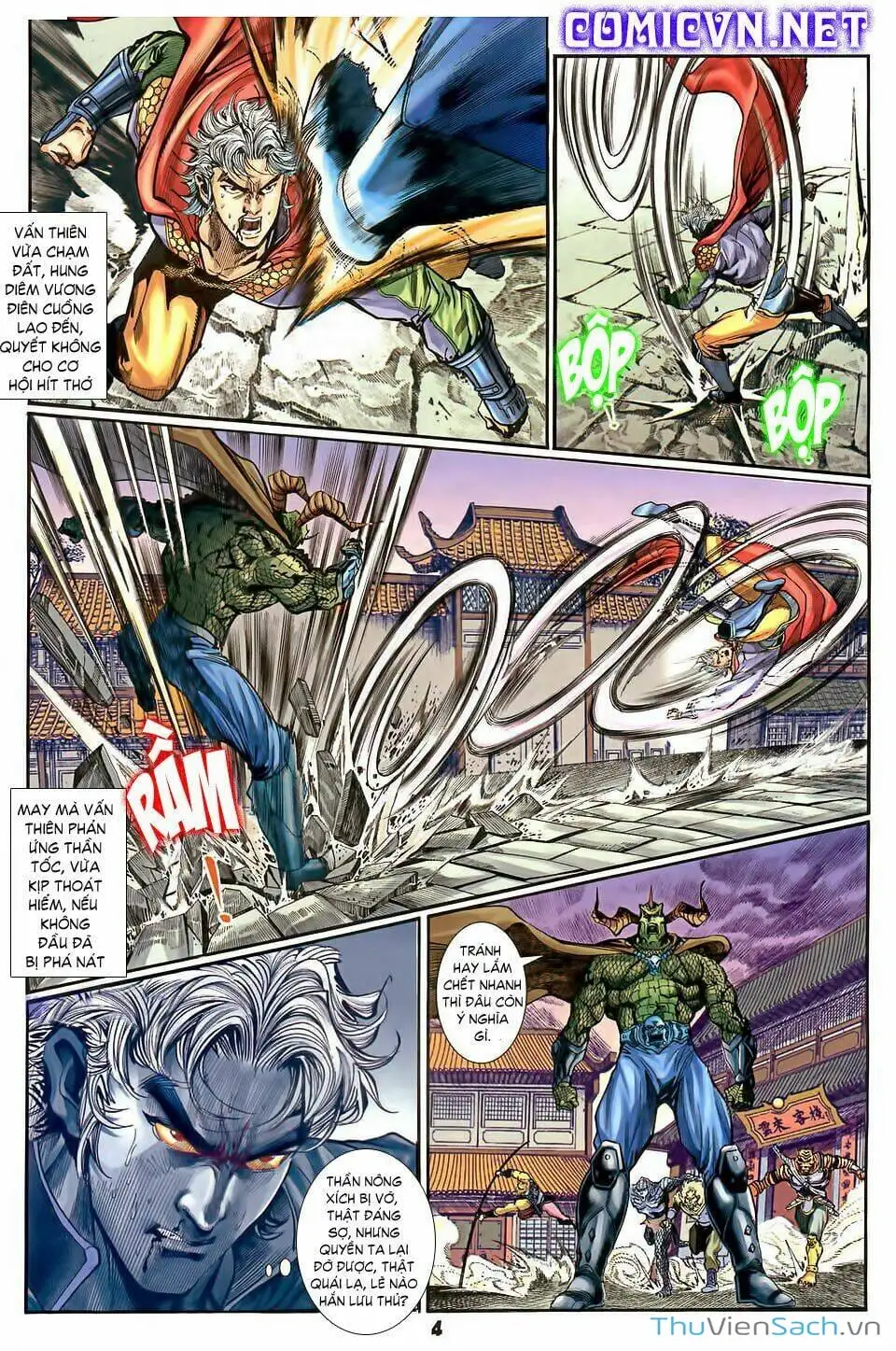 Truyện Tranh Thần Binh Huyền Kỳ 1 trang 2