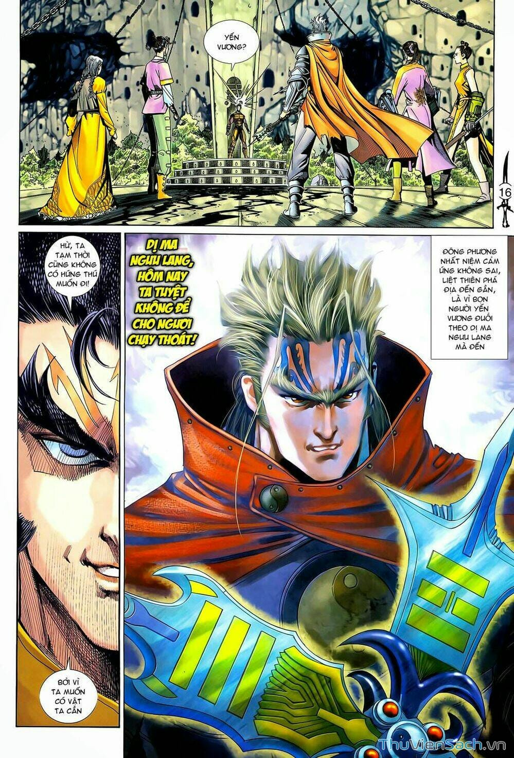 Truyện Tranh Thần Binh Huyền Kỳ 2 trang 2