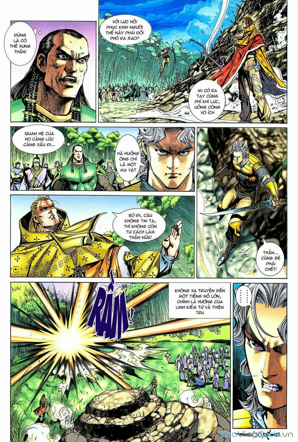 Truyện Tranh Thần Binh Huyền Kỳ 2 trang 2