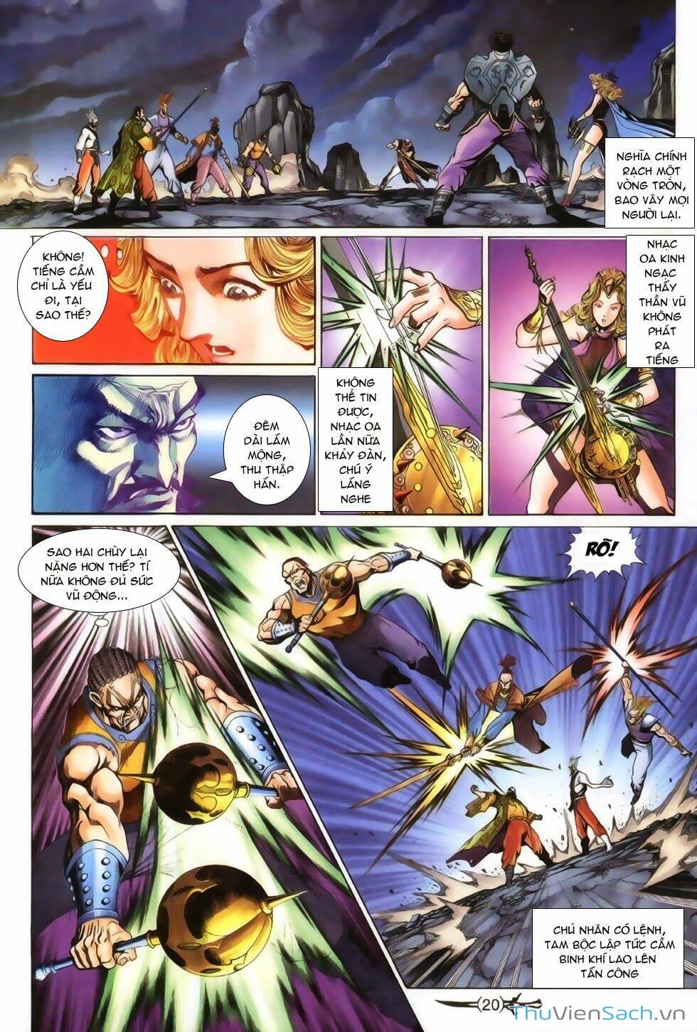 Truyện Tranh Thần Binh Huyền Kỳ 2 trang 2