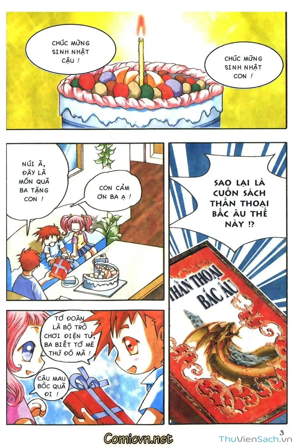 Truyện Tranh Thần Thoại Bắc Âu - Thế Giới Các Vị Thần trang 2