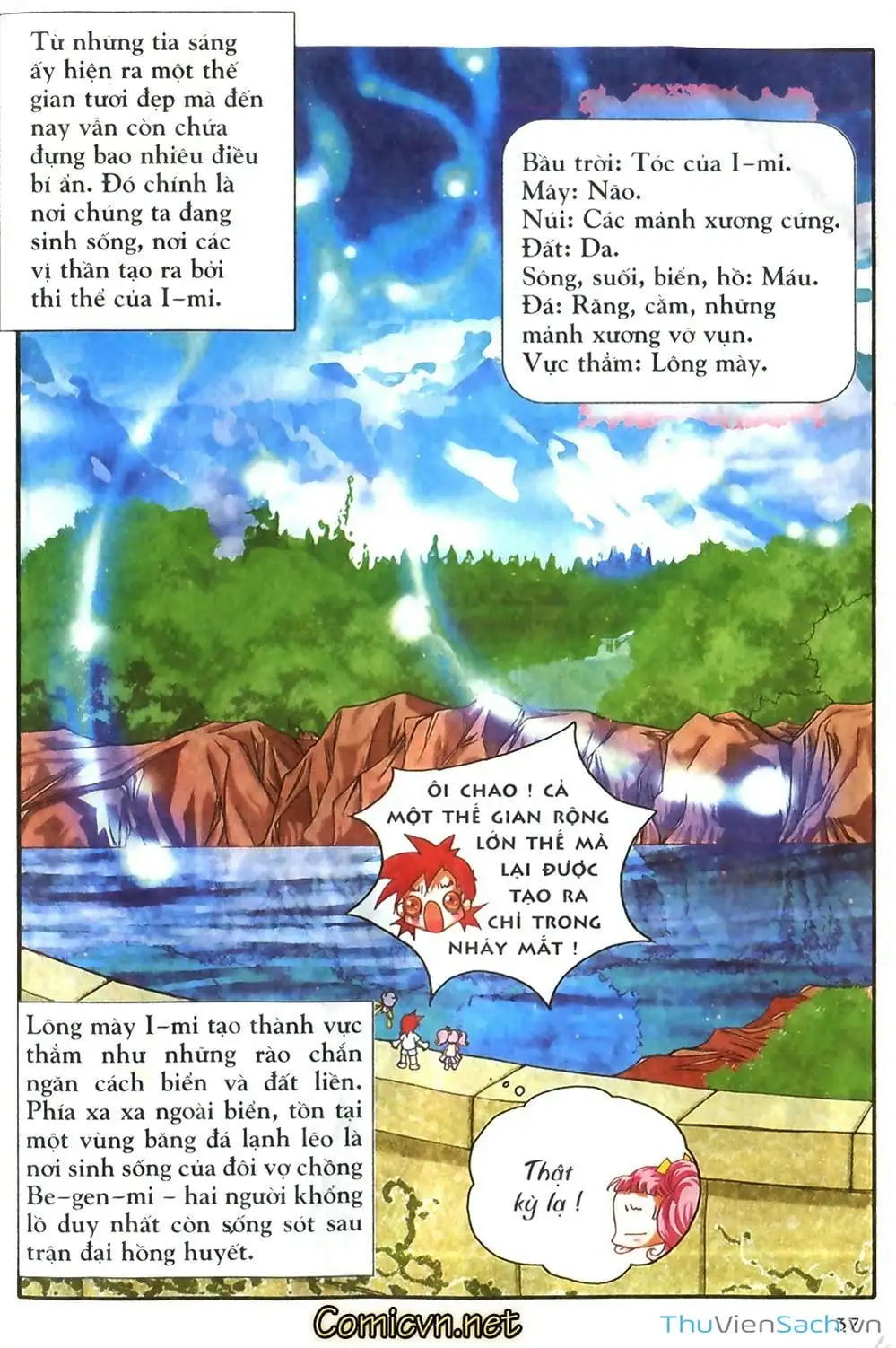 Truyện Tranh Thần Thoại Bắc Âu - Thế Giới Các Vị Thần trang 2