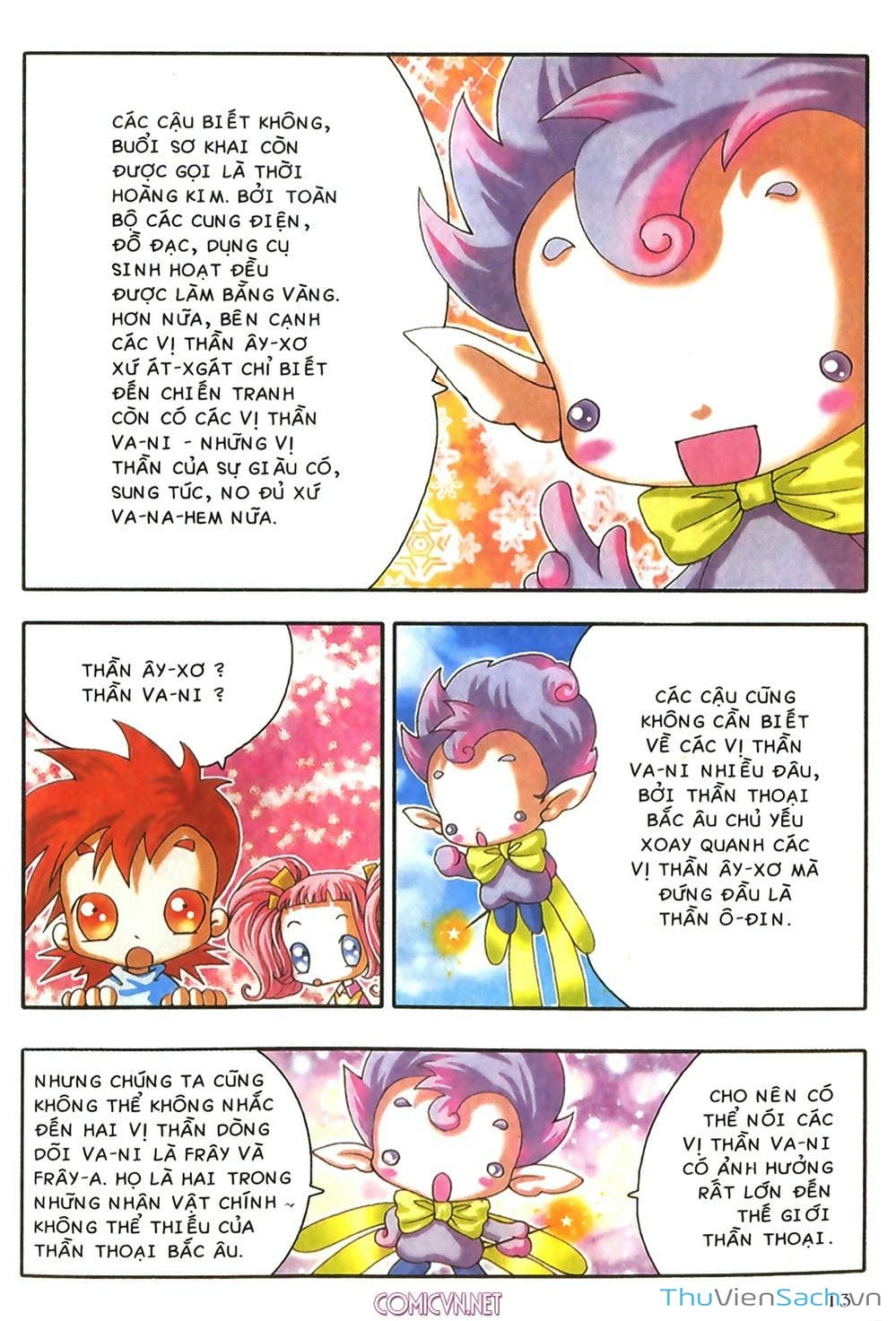 Truyện Tranh Thần Thoại Bắc Âu - Thế Giới Các Vị Thần trang 2