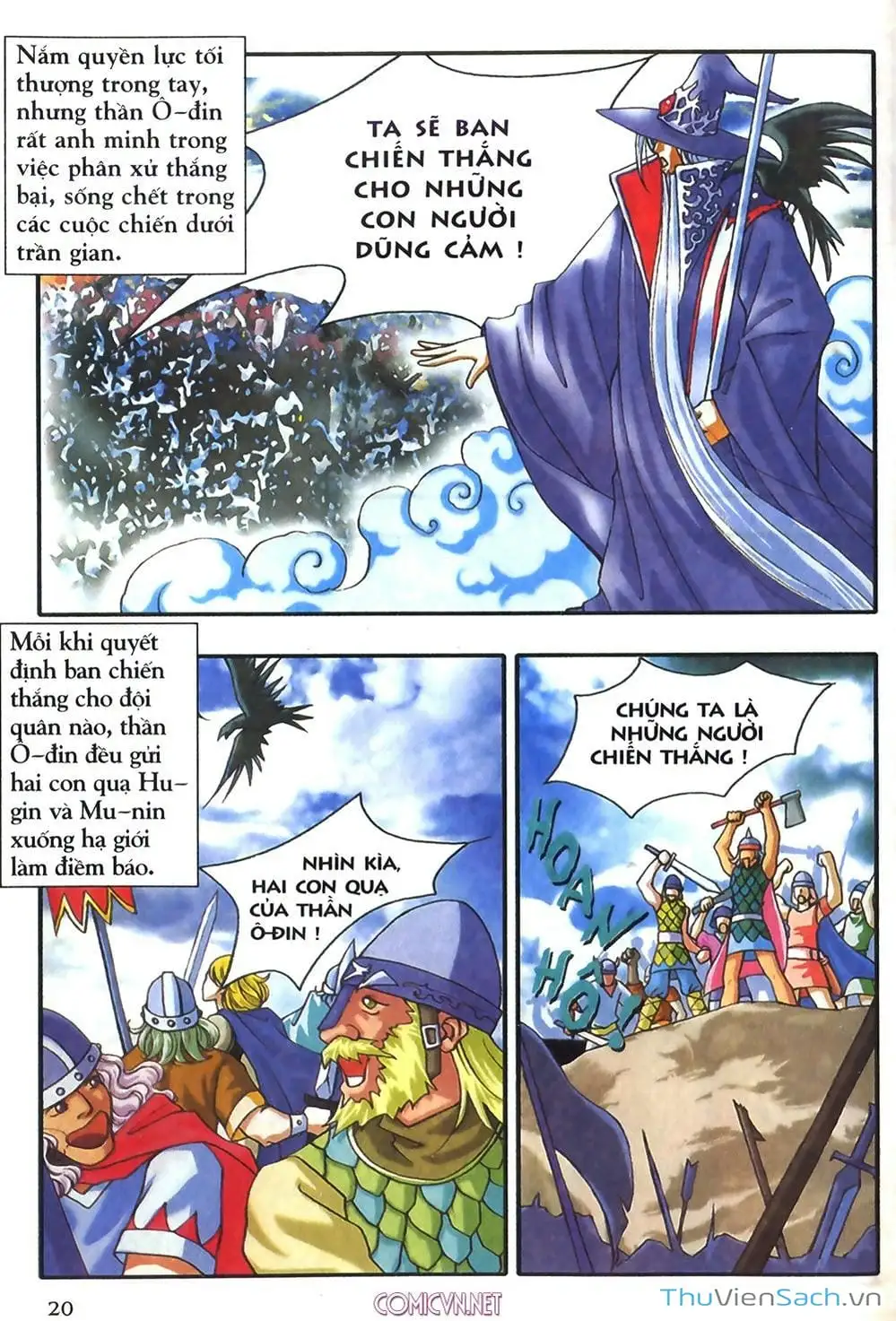 Truyện Tranh Thần Thoại Bắc Âu - Thế Giới Các Vị Thần trang 2