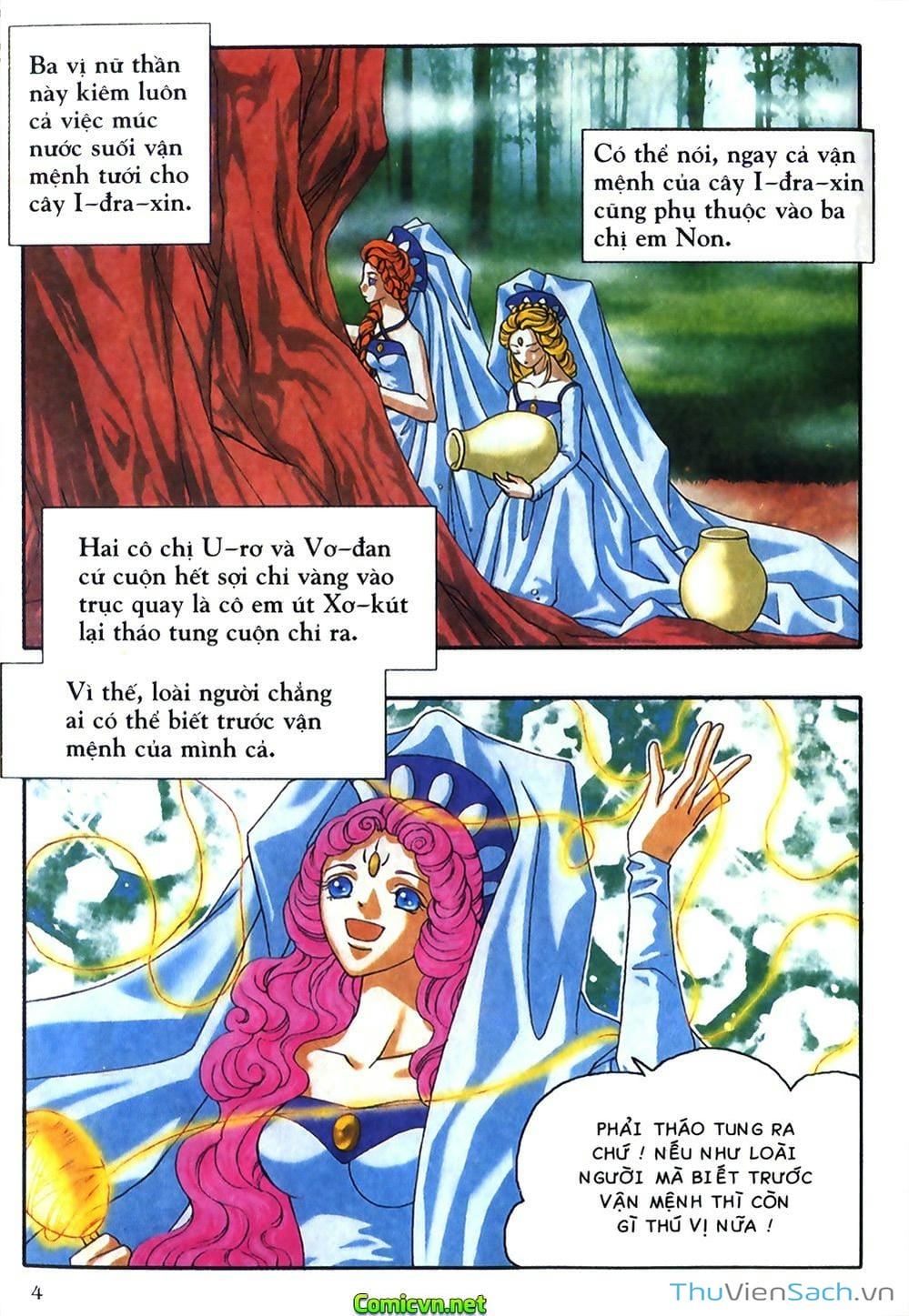 Truyện Tranh Thần Thoại Bắc Âu - Thế Giới Các Vị Thần trang 2