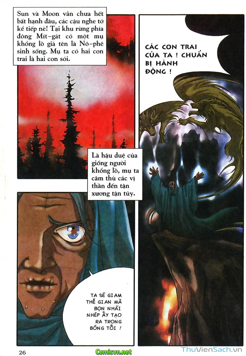 Truyện Tranh Thần Thoại Bắc Âu - Thế Giới Các Vị Thần trang 2