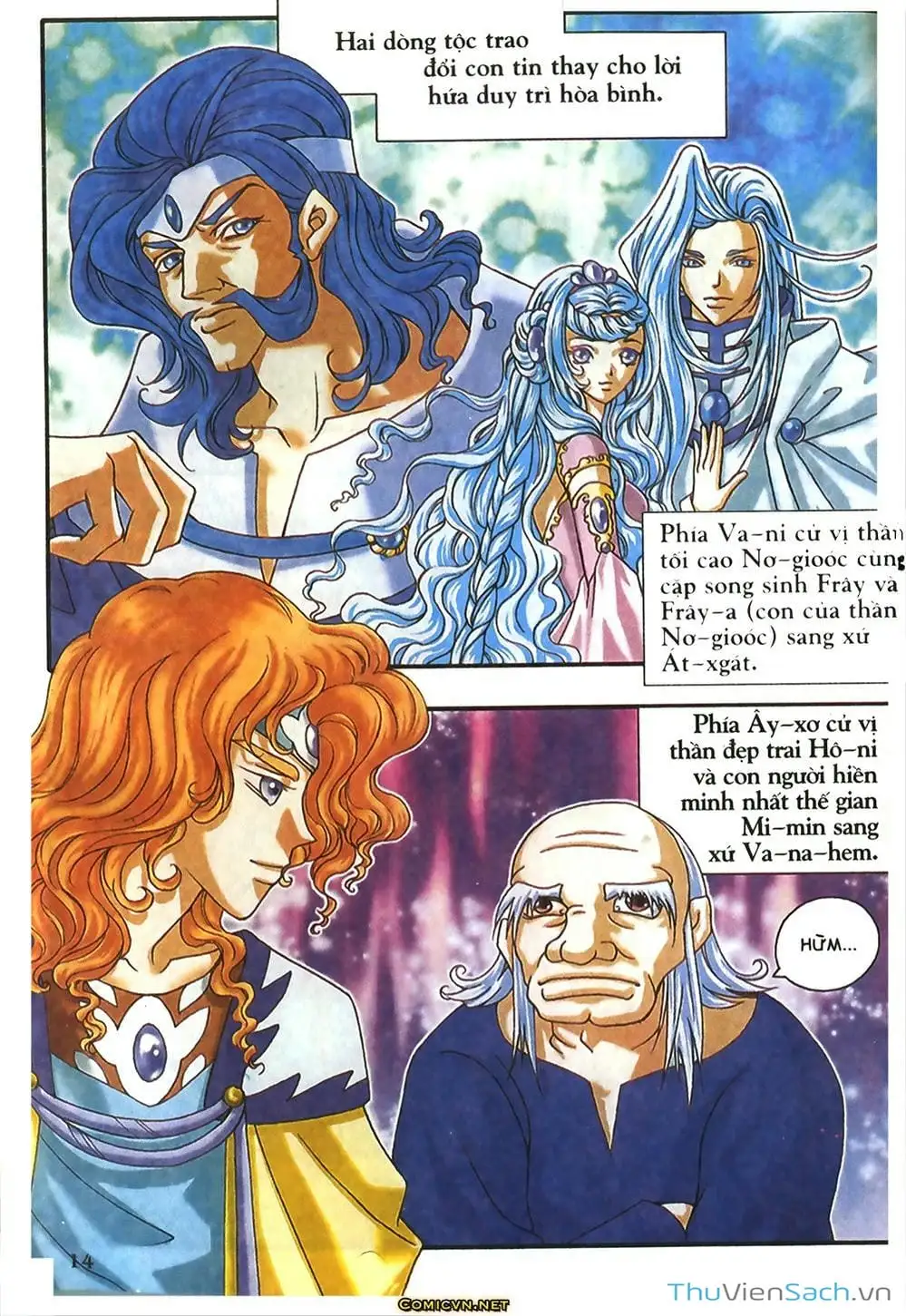 Truyện Tranh Thần Thoại Bắc Âu - Thế Giới Các Vị Thần trang 2