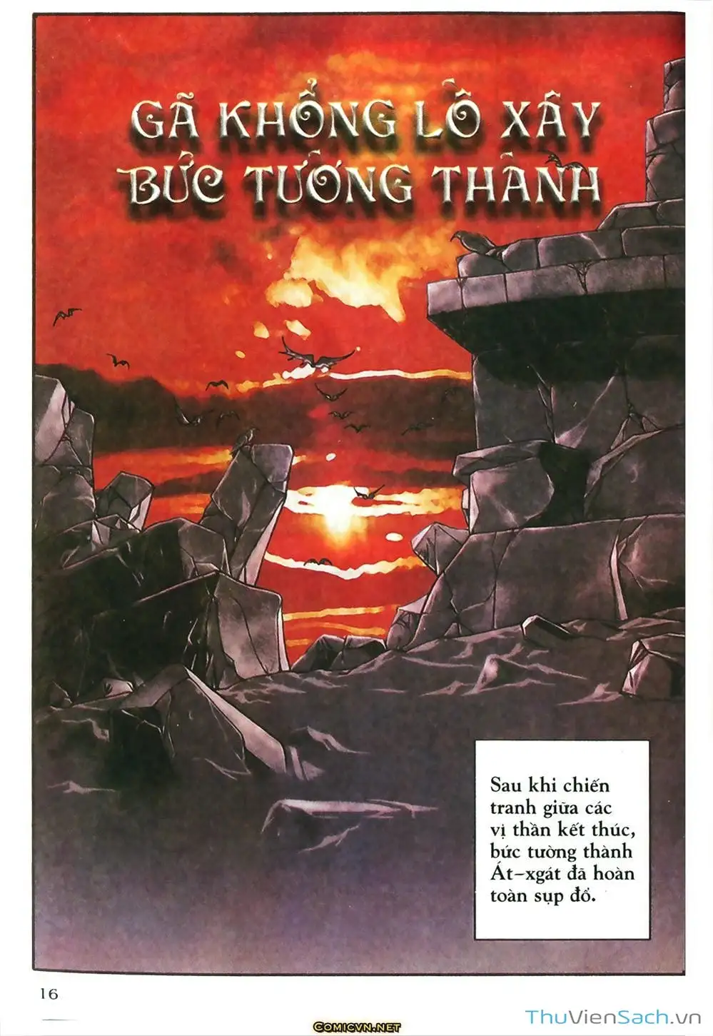 Truyện Tranh Thần Thoại Bắc Âu - Thế Giới Các Vị Thần trang 2