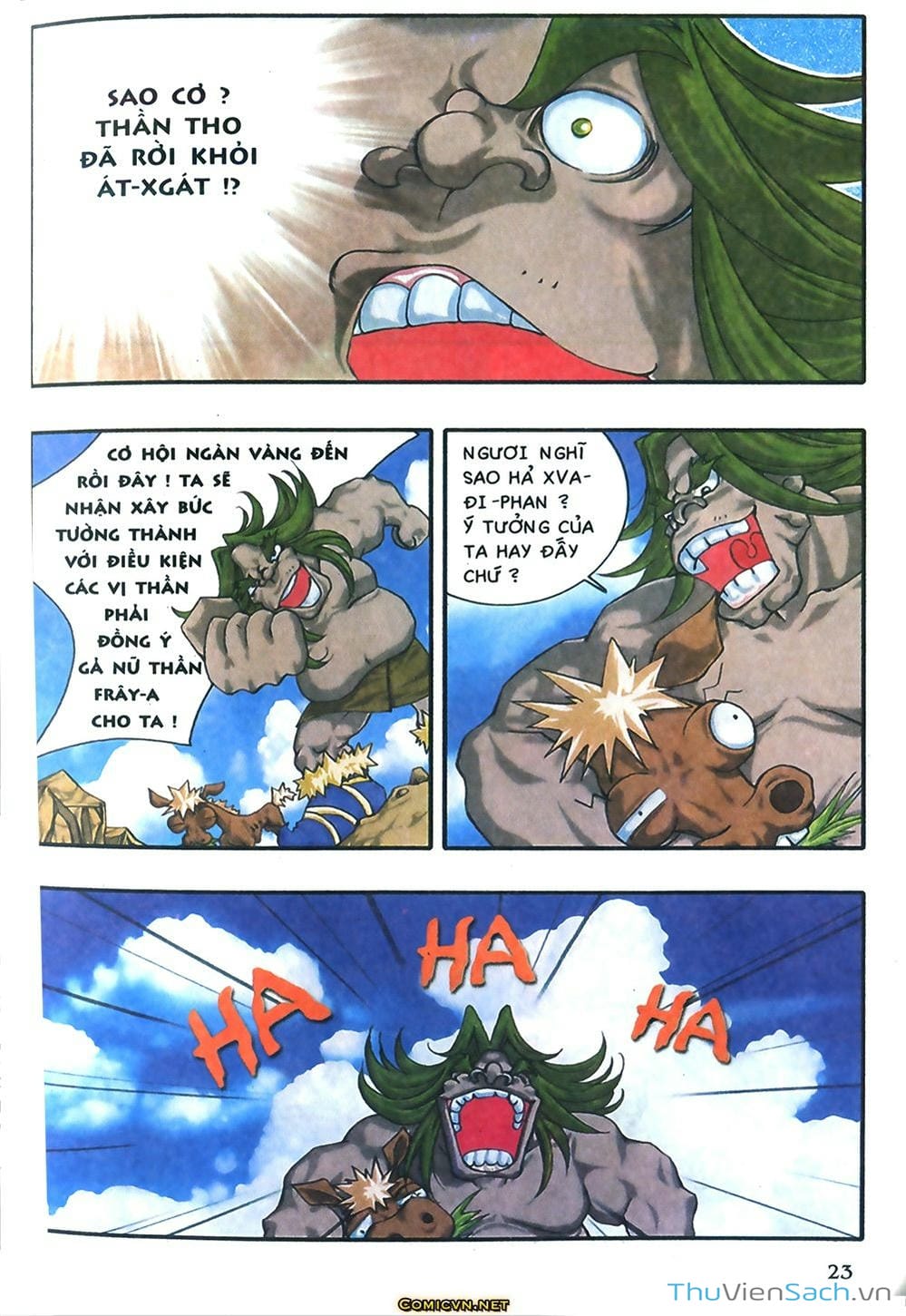 Truyện Tranh Thần Thoại Bắc Âu - Thế Giới Các Vị Thần trang 2