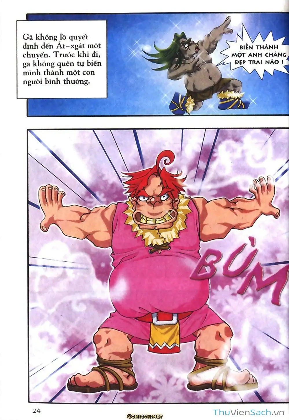 Truyện Tranh Thần Thoại Bắc Âu - Thế Giới Các Vị Thần trang 2