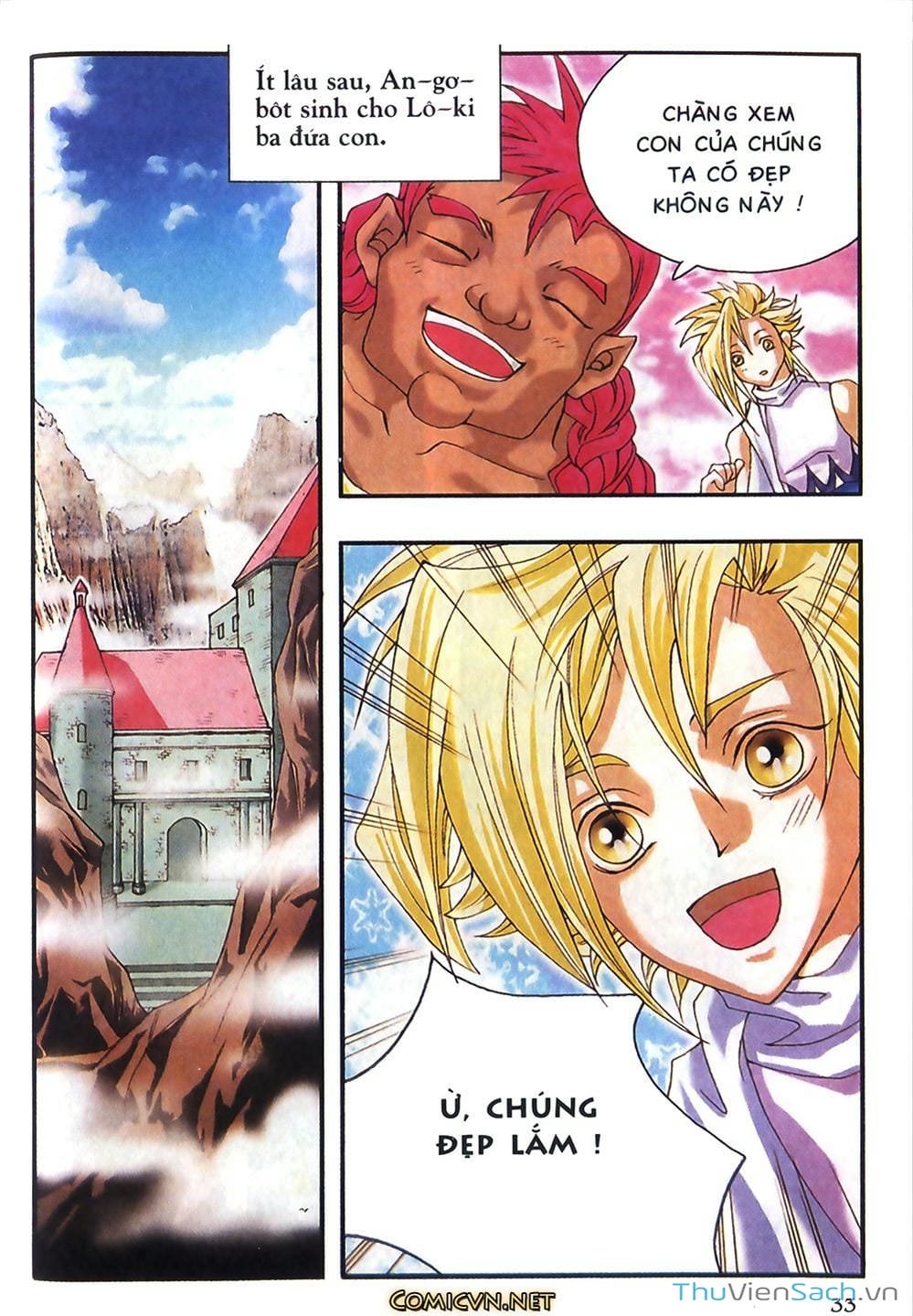 Truyện Tranh Thần Thoại Bắc Âu - Thế Giới Các Vị Thần trang 2