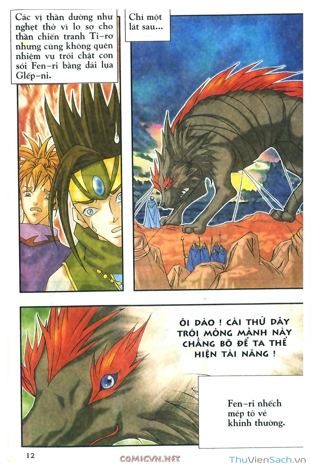 Truyện Tranh Thần Thoại Bắc Âu - Thế Giới Các Vị Thần trang 2