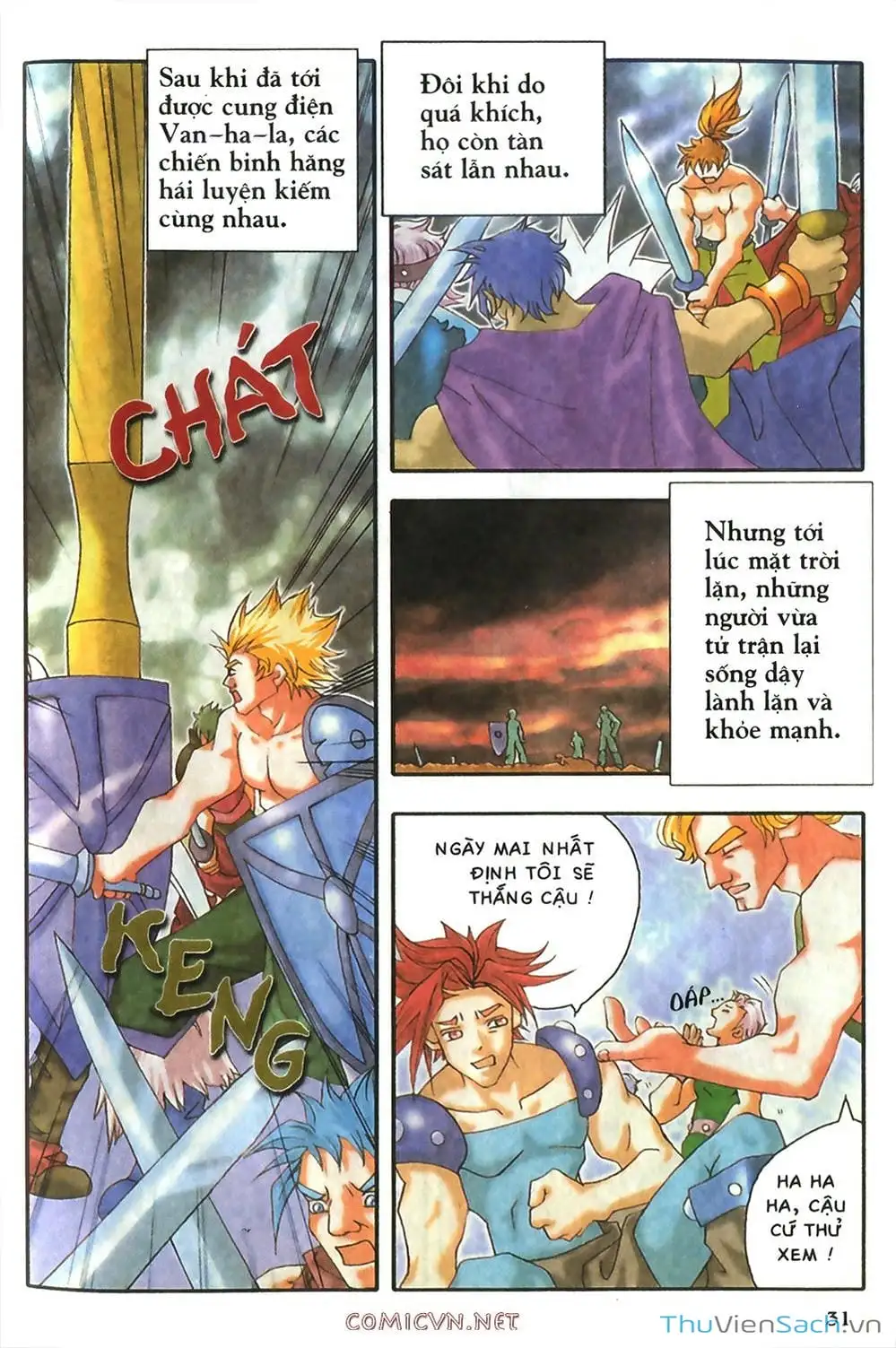 Truyện Tranh Thần Thoại Bắc Âu - Thế Giới Các Vị Thần trang 2