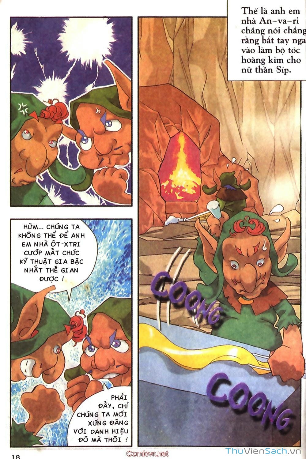 Truyện Tranh Thần Thoại Bắc Âu - Thế Giới Các Vị Thần trang 2