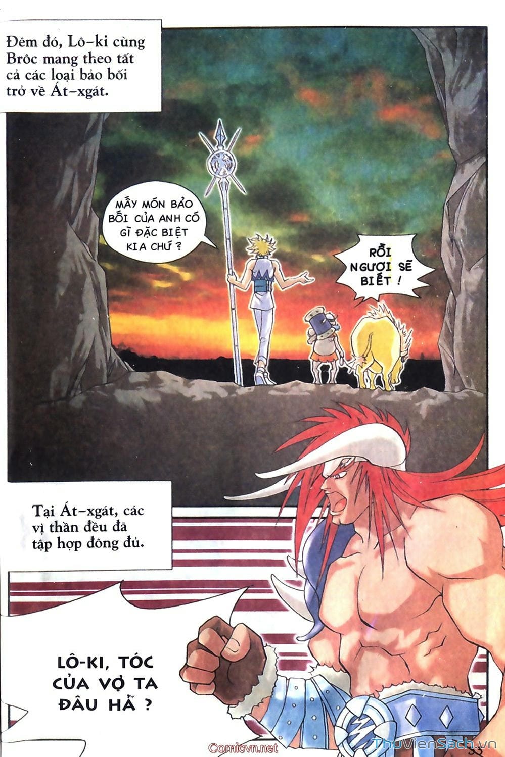 Truyện Tranh Thần Thoại Bắc Âu - Thế Giới Các Vị Thần trang 2