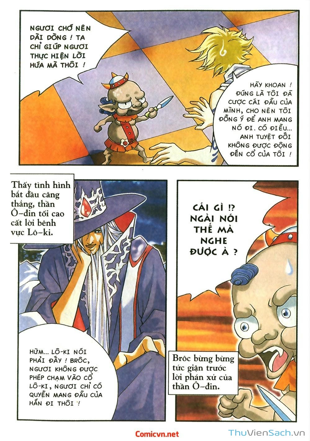 Truyện Tranh Thần Thoại Bắc Âu - Thế Giới Các Vị Thần trang 2