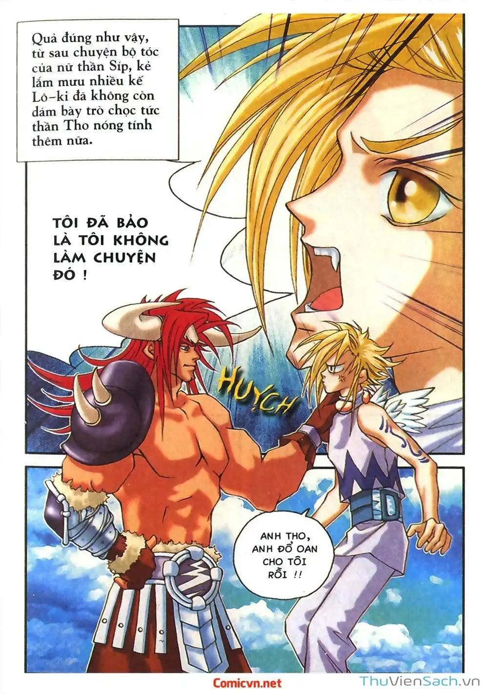 Truyện Tranh Thần Thoại Bắc Âu - Thế Giới Các Vị Thần trang 2